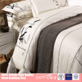 Dubai hotel new design long staple egyptian cotton bed sheet set / bedding article